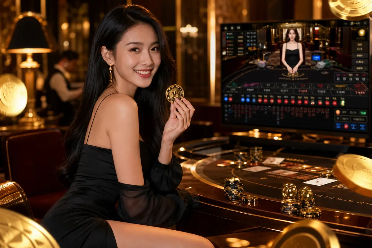 365judi live casino meja baccarat dealer langsung